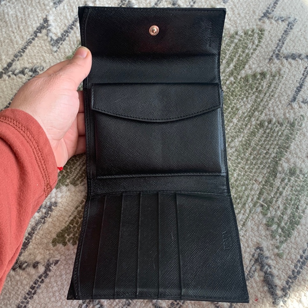 PRADA Nylon & Leather Wallet-100% Authentic & Good Used Condition! - Picture 4 of 11